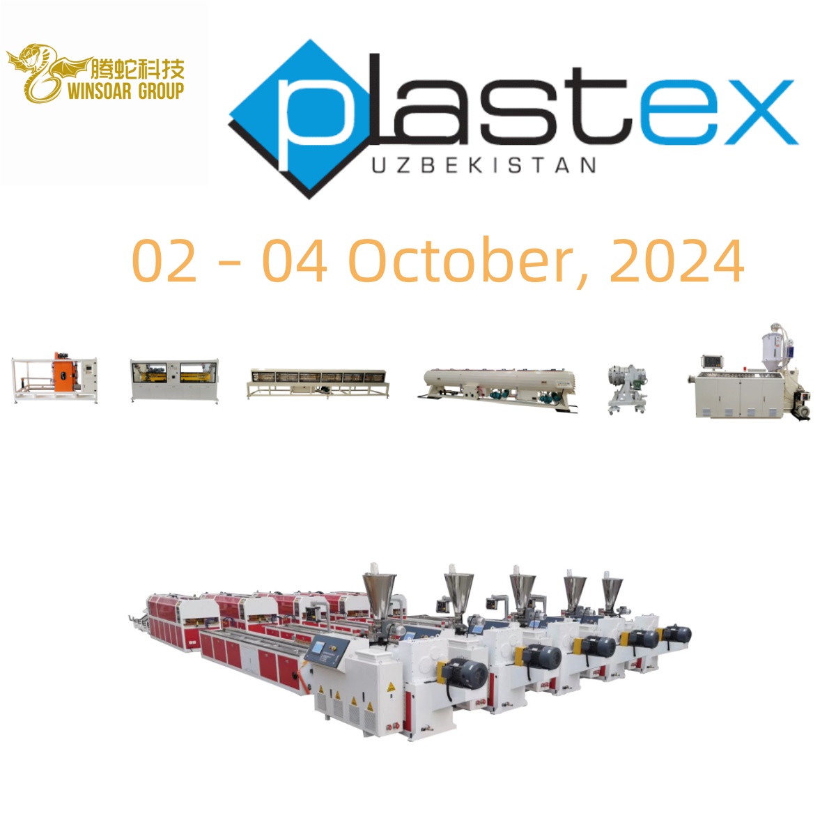 WINSOAR will attend Plastex Uzbekistan 2024-: Tashkent Industry of Plastics & Polymers