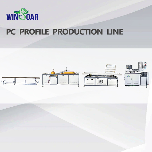 Fully Automatic PC LED Long Strip Lamp Shade Production Line