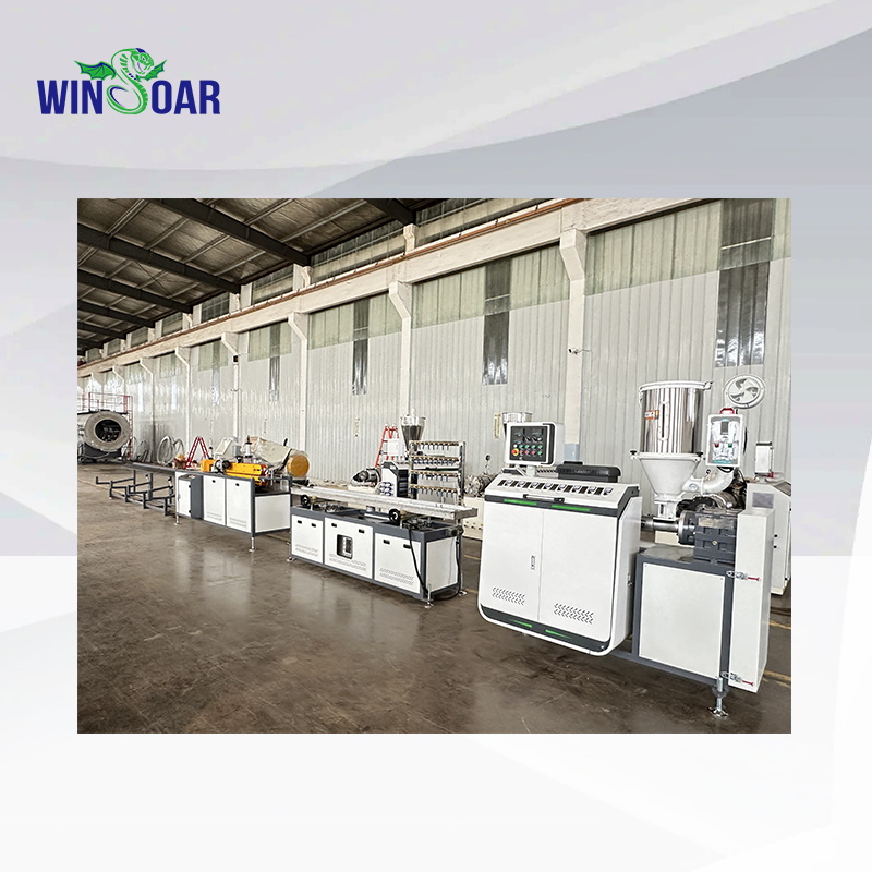 Small Scale Plastic PVC Profile Extrusion Production Line