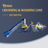 Plastic Pet Bottle Flakes Crushing Washing Recycling Machine for Waste Recycle Line