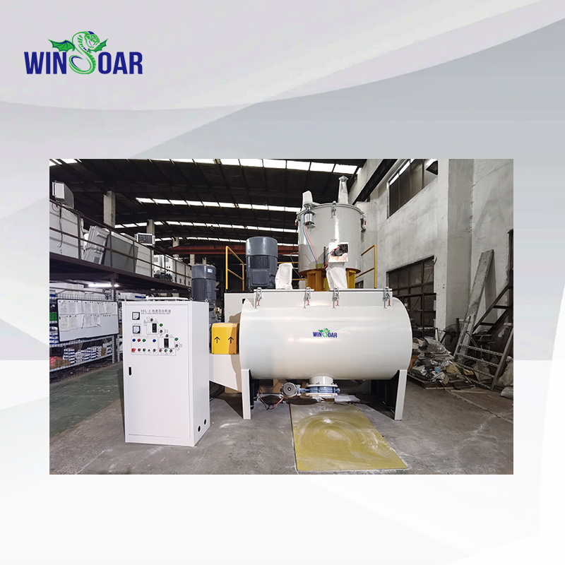 SRL-W Horizontal Automatic Plastic PVC Powder High Speed Mixer with Heating and Cooling Mixing Function