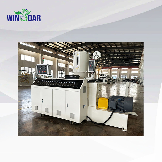 65 Single Screw Extruder Machine for PE Pipe/Profile Production