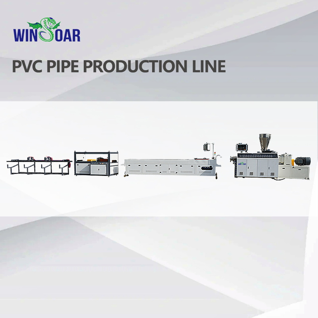 One Output Four PVC Pipe Production Line 