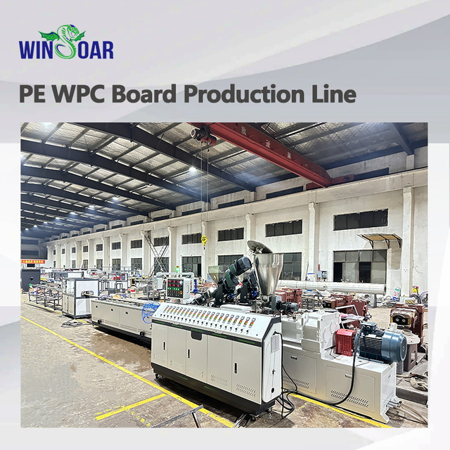 PE WPC Composite Board Production Line