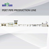 Low Consumption Cutting PE-RT Pipe Production Line For Business Districts