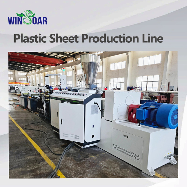 High-Efficiency Plastic Sheet Extrusion Production Line