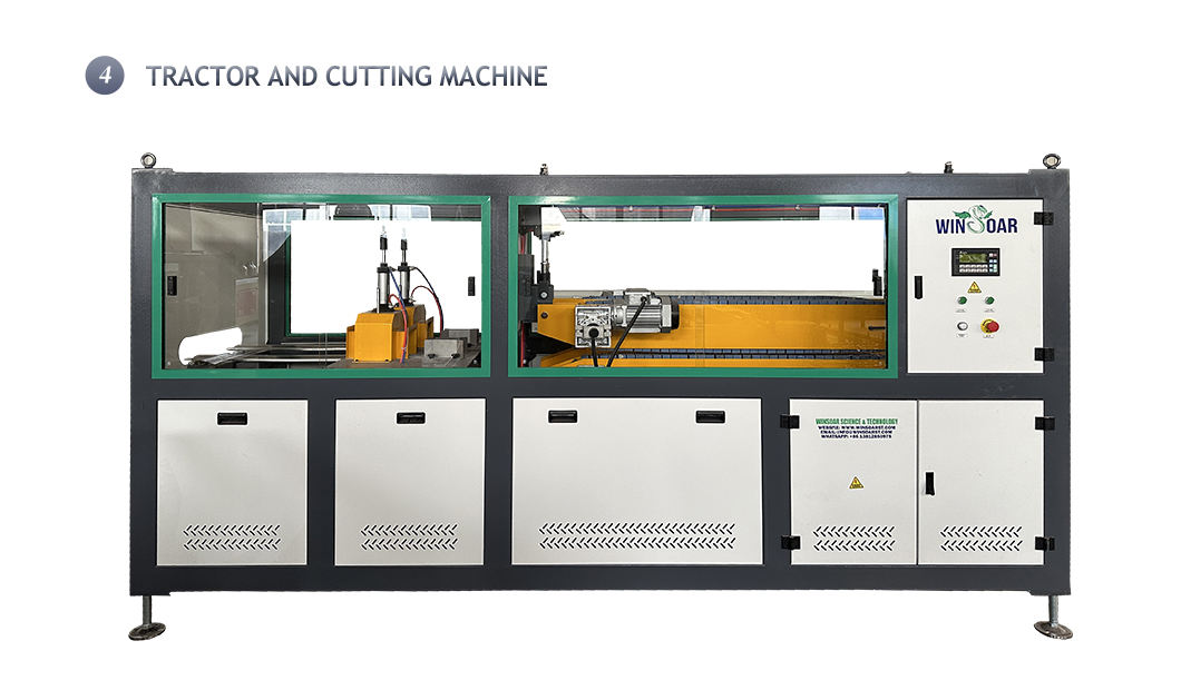 Tractor and cutting machine