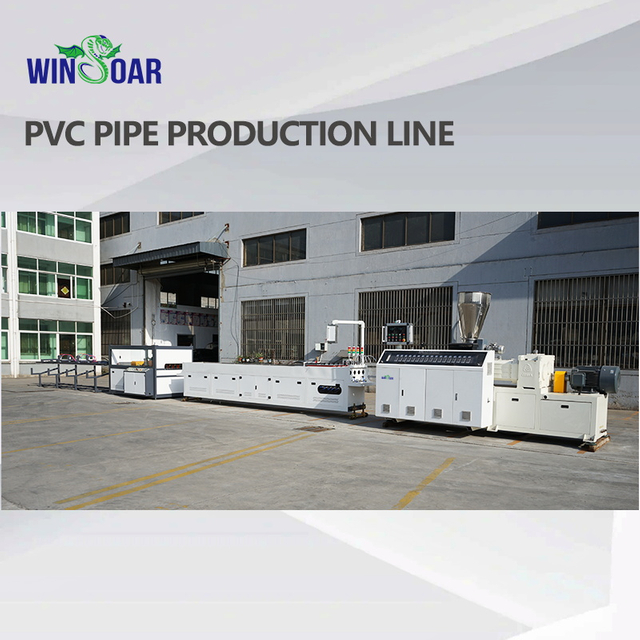 Plastic Four Pipe Out PVC Electrical Conduit Extrusion Production Line