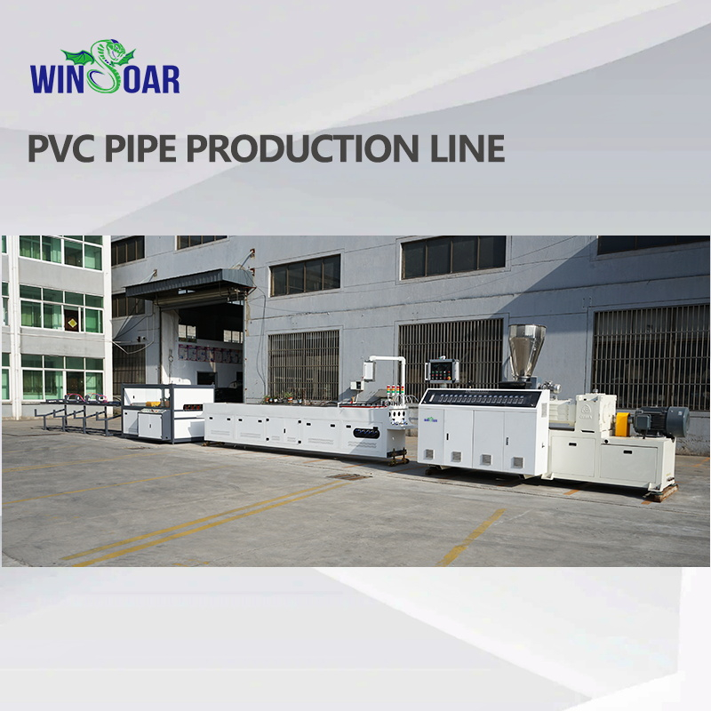 Plastic Four Pipe Out PVC Electrical Conduit Extrusion Production Line
