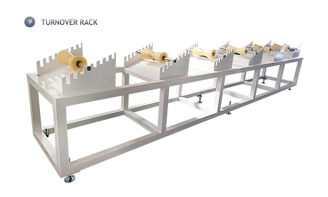 TURNOVER RACK (OPTIONAL ON REQUEST)