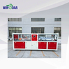 Plastic Profile Windows Frame Louver PVC WPC Corner Edge Bead/Band Strip Guards Turn L Shape Angle Making Machine/ Extrusion Production Line 