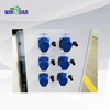 PVC WPC Door Frame Profiles Extruder / Wood Plastic Composite Board Panel Making Machine