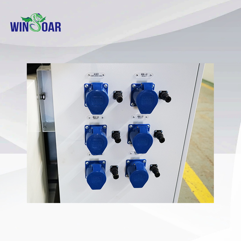 PVC WPC Door Frame Profiles Extruder / Wood Plastic Composite Board Panel Making Machine