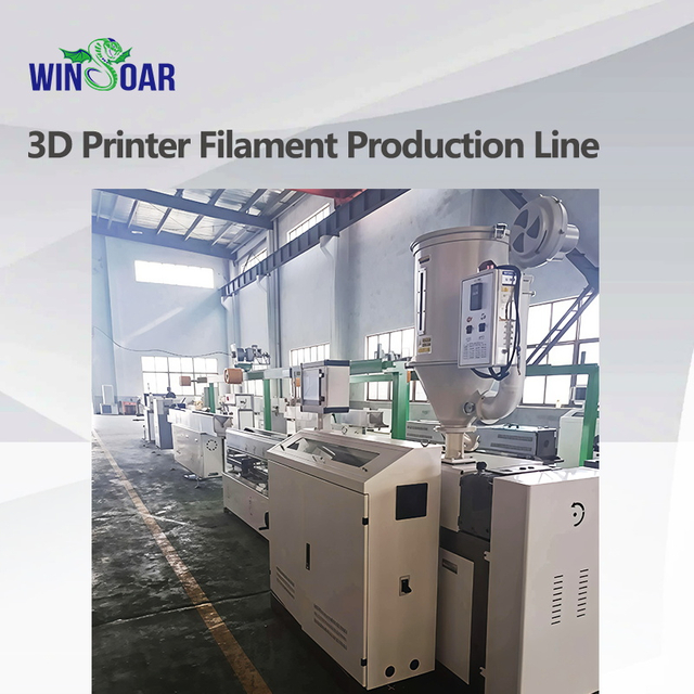 PLA Biodegradable Filament Extruder 3D Printer Wire Production Line