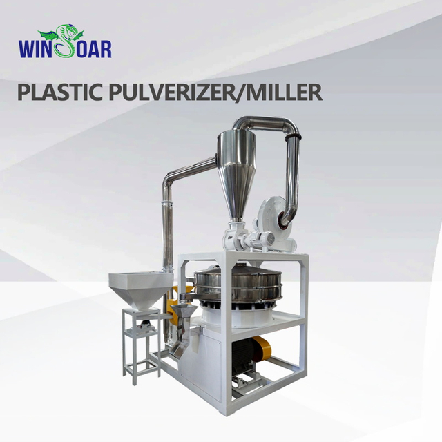 PP PE PVC Plastic Recycling Waste Pulverizer Grainding Milling Machine