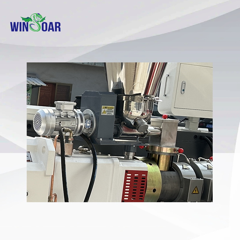 Sjsz-92/188 Plastic PVC Pipe Profile Granule Making Production Machine Conical Twin Screw Extruder 