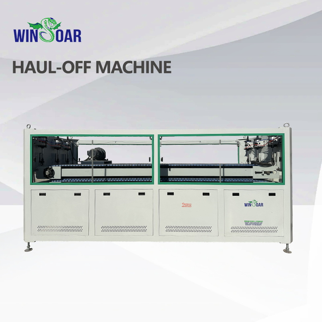 Plastic Profile Hual Off Machine/Plastic PVC WPC Door Panel/Wall Plate Traction Hauling Off Machine/Tractor