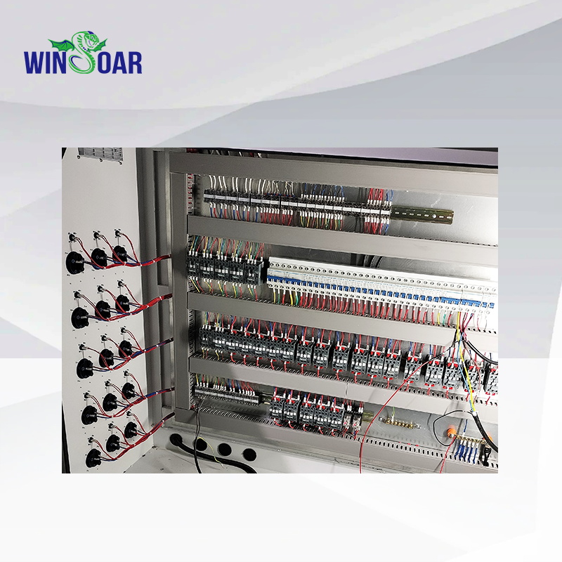 PVC WPC Door Frame Profiles Extruder / Wood Plastic Composite Board Panel Making Machine