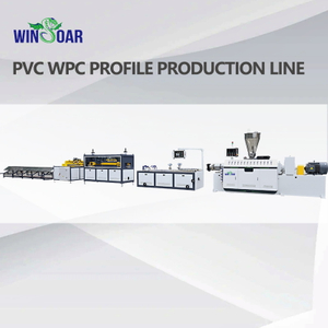 Extrusion Line WPC Profile Extrusion Machine PVC Construction Profile Production Line