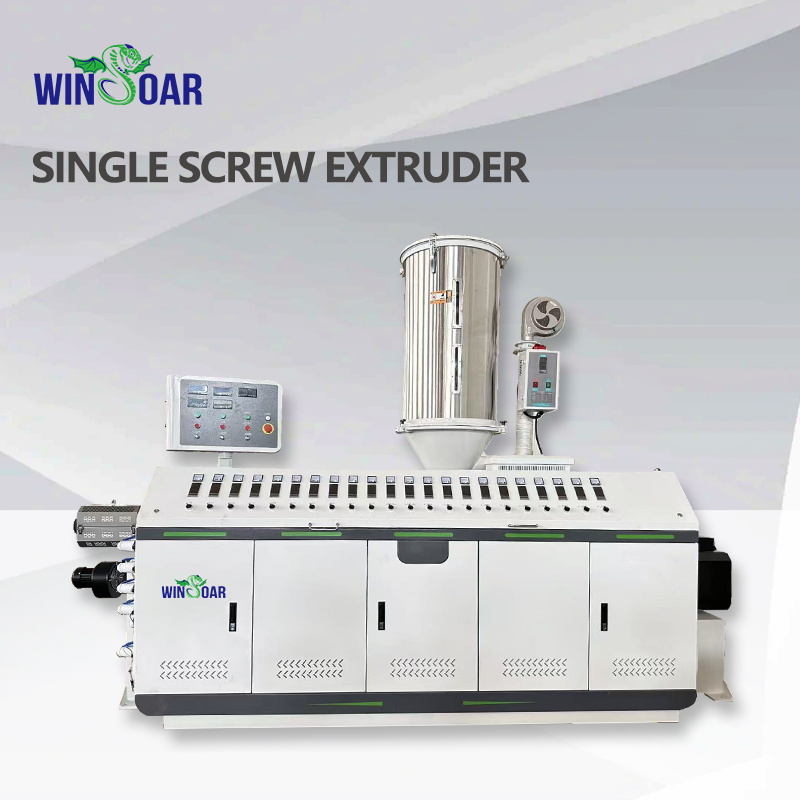 Model Energy-Saving Industrial High-Efficiency Single Screw Extruder 