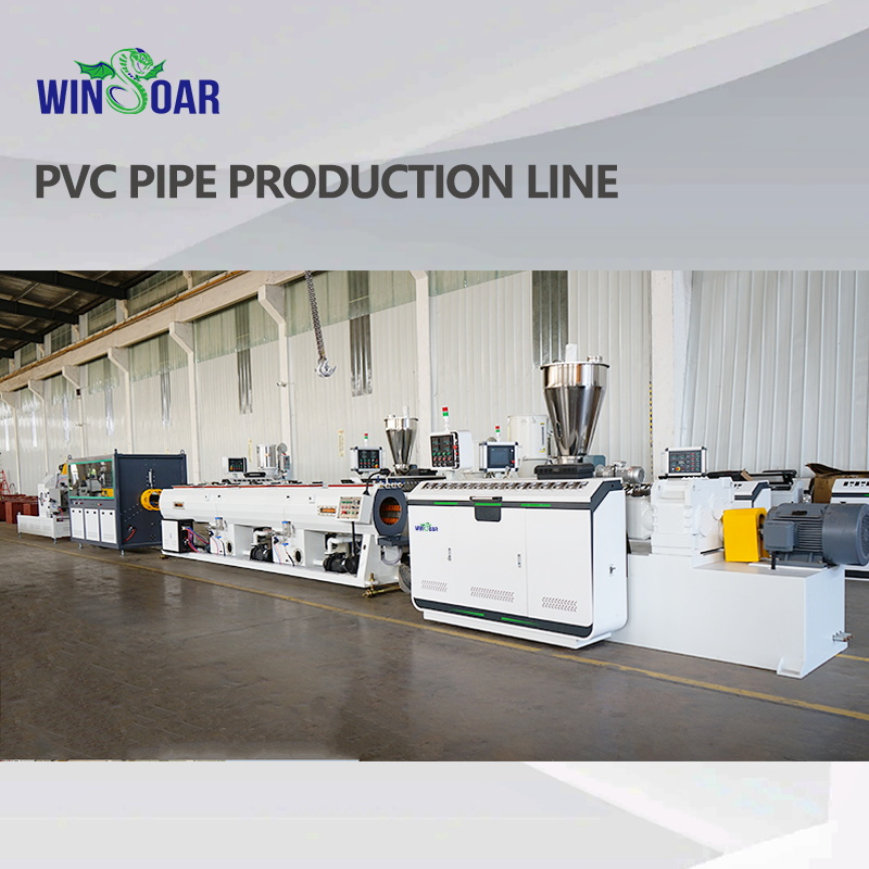 High Density Large PVC Pipe Production Line 