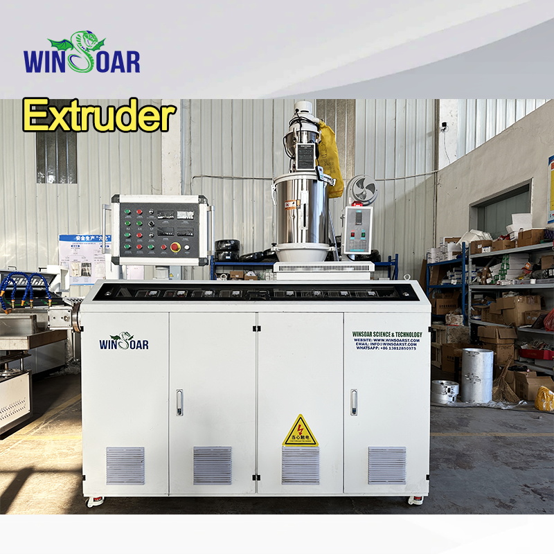 Low Consumption Transparent PVC Pipe Production Line For Air Delivery