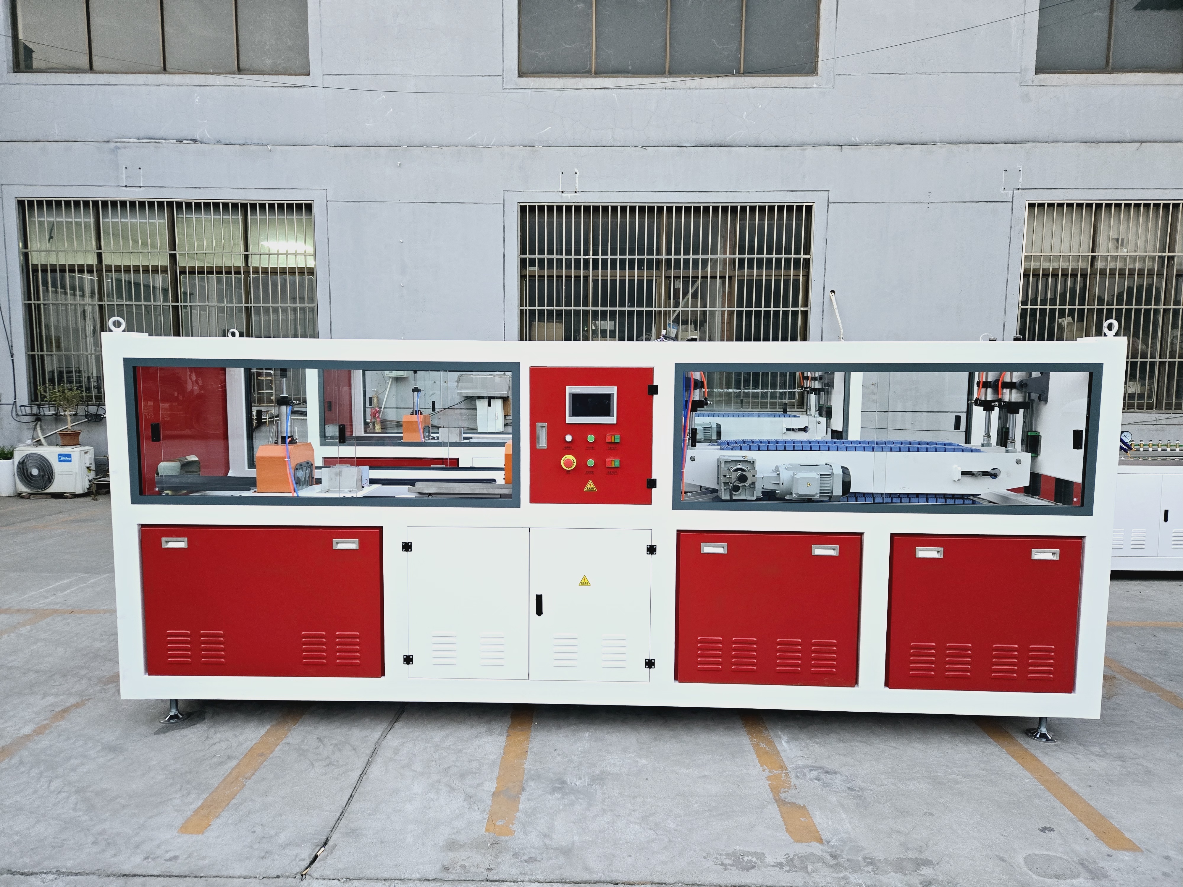 TRACTOR and CUTTING MACHINE