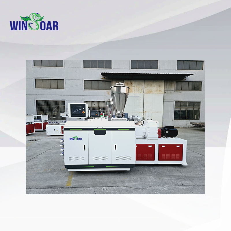 Plastic Extruder PVC UPVC WPC Profile Edge Banding Corner Bead Sealing Strip Extrusion Production Line Machine