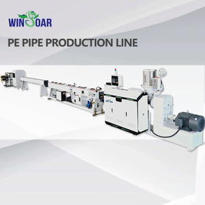 Heat Resistance Single Screw PE Pipe Production Line For Chemical Industry