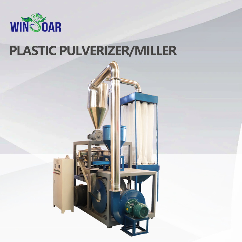 PP PE PVC Plastic Recycling Waste Pulverizer Grainding Milling Machine