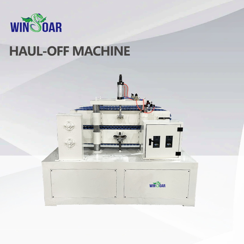 Plastic Profile Hual Off Machine/Plastic PVC WPC Door Panel/Wall Plate Traction Hauling Off Machine/Tractor