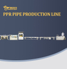 Antioxidant Double PPR Pipe Production Line For Cold Water