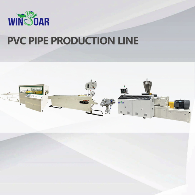 4-Cavity PVC Pipe Making Machine Four Output PVC UPVC Tube Production Line