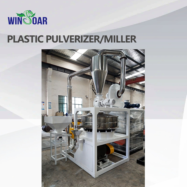 High Speed Plastic PVC PE PP ABS Powder Milling Machine / Pulverizer Machine