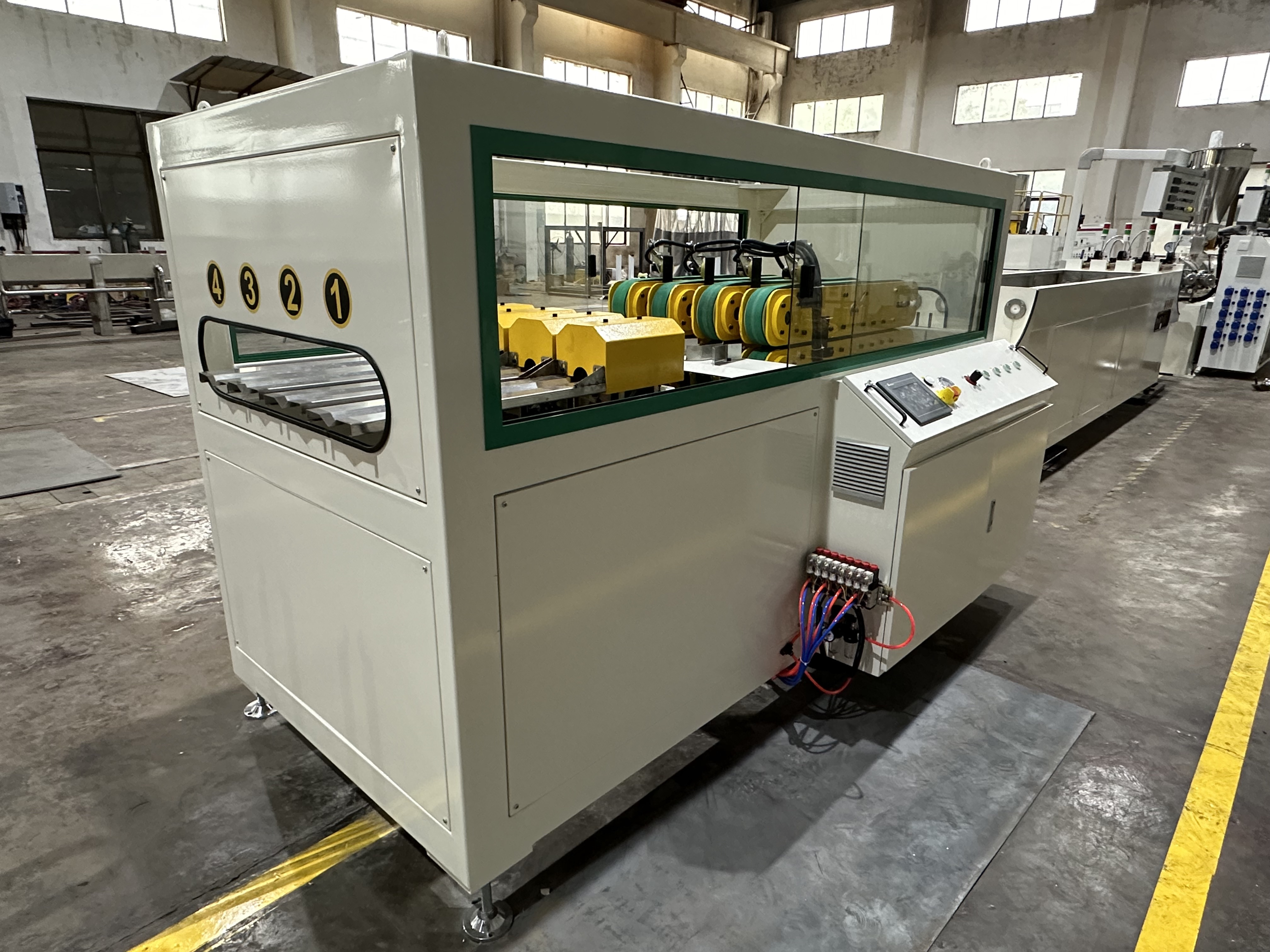 Tractor and cutting machine