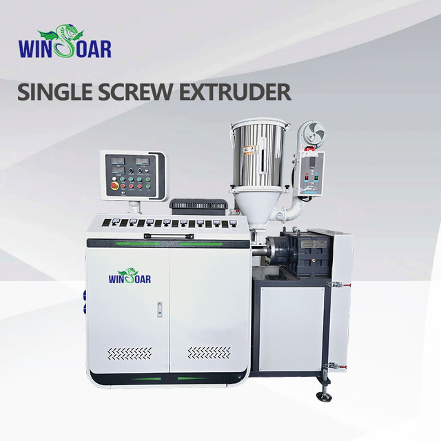 PP PE ABS Making Machine/High Dispersion Plastic Polymer Compounding Single Screw Extruder