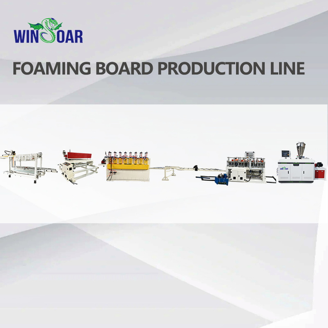 PVC Foaming Board Extrusion Machine PVC Sheet Production Line