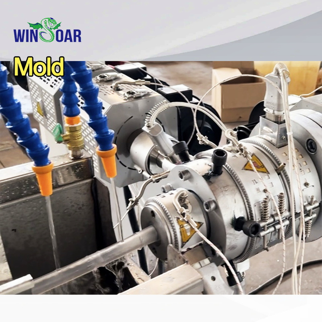 Full-Automatic Food-Grade PVC Transparent Milk Pipe Production Line 