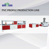 Plastic Extruder PVC UPVC WPC Profile Edge Banding Corner Bead Sealing Strip Extrusion Production Line Machine