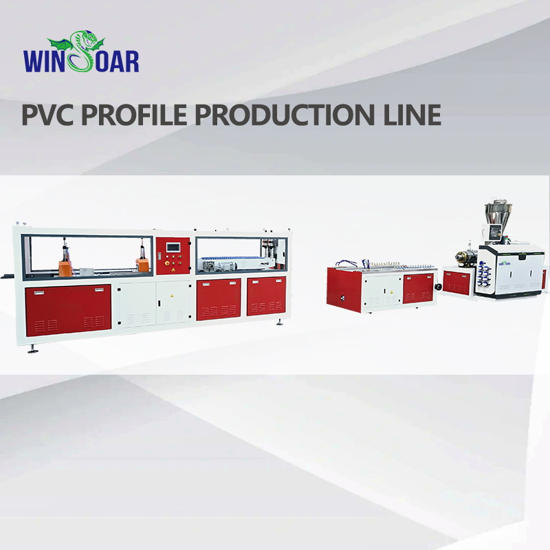 Plastic Extruder PVC UPVC WPC Profile Edge Banding Corner Bead Sealing Strip Extrusion Production Line Machine