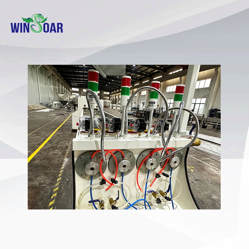4-Cavity PVC Pipe Making Machine Four Output PVC UPVC Tube Production Line
