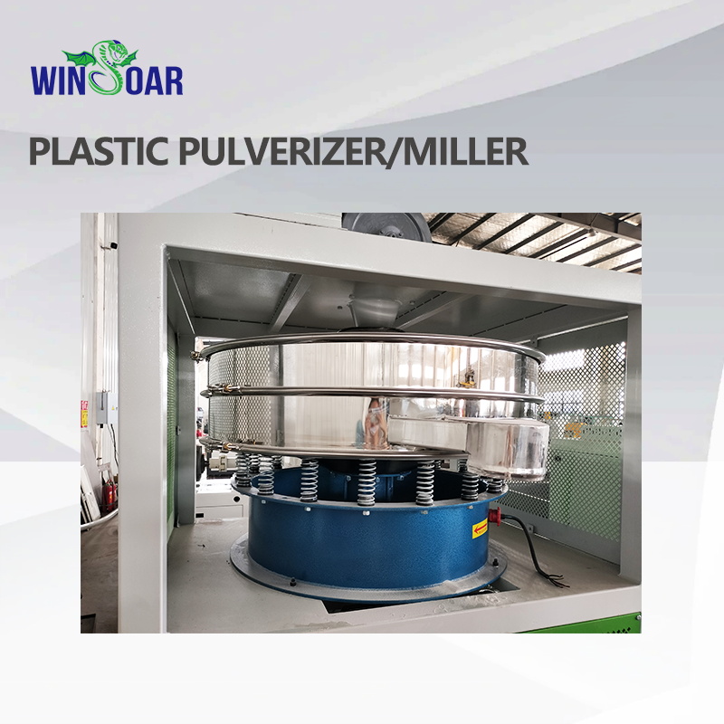 PP PE PVC Plastic Recycling Waste Pulverizer Grainding Milling Machine