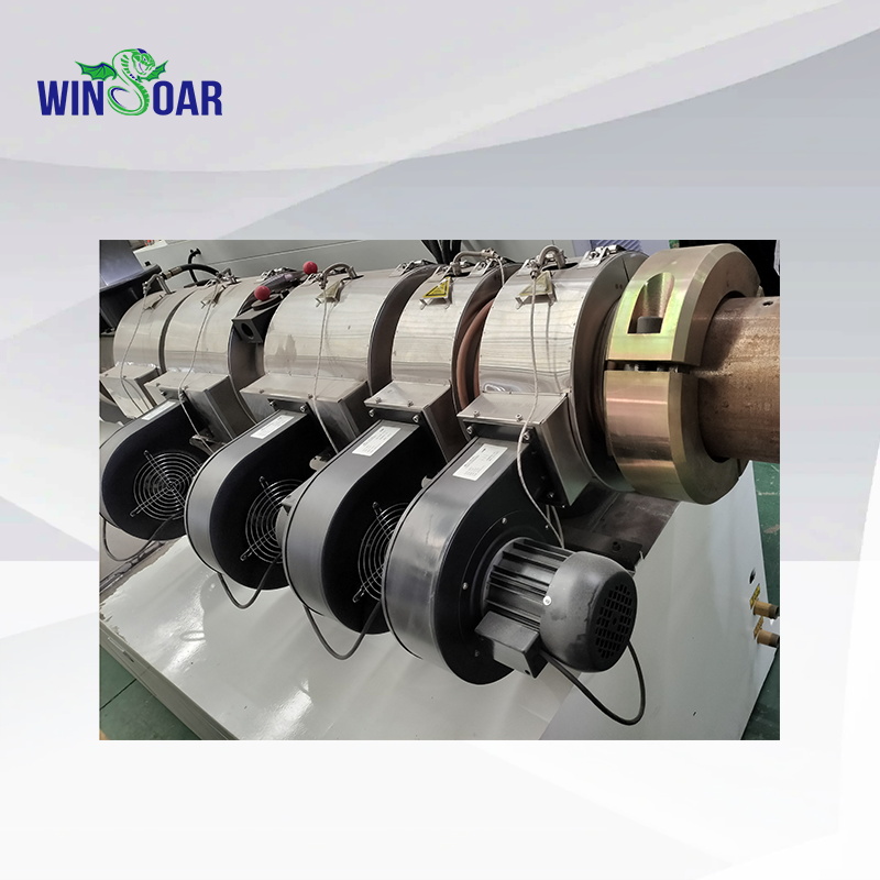 Conical Twin Screw Extruder for PVC Profile/Pipe Production