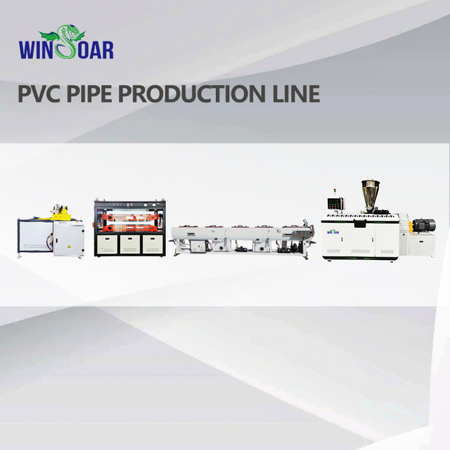 Smooth 50mm PVC Pipe Production Line For Delivery Chemicals