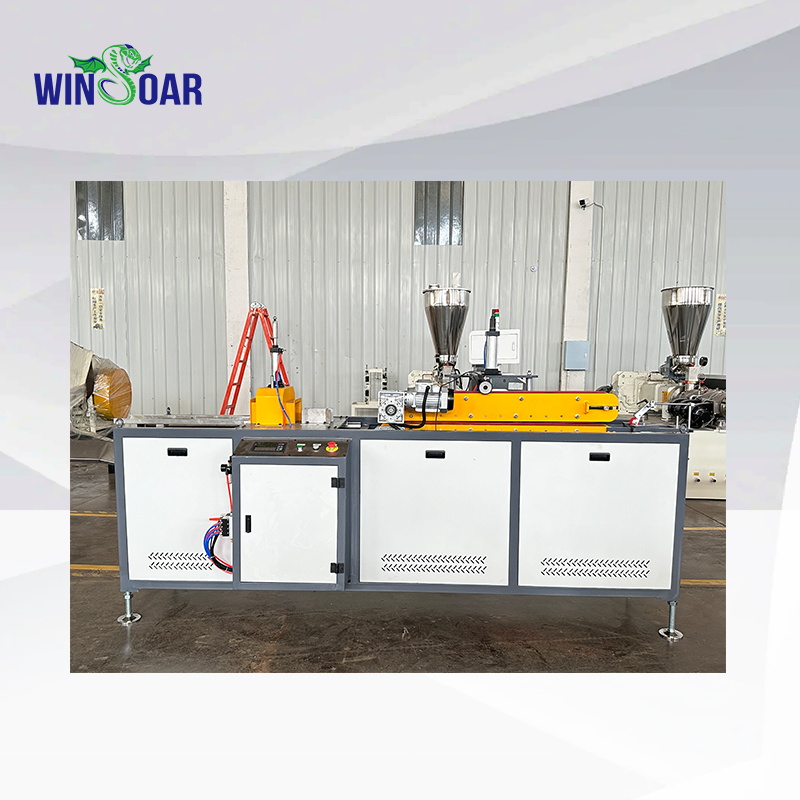Small Scale Plastic PVC Profile Extrusion Production Line
