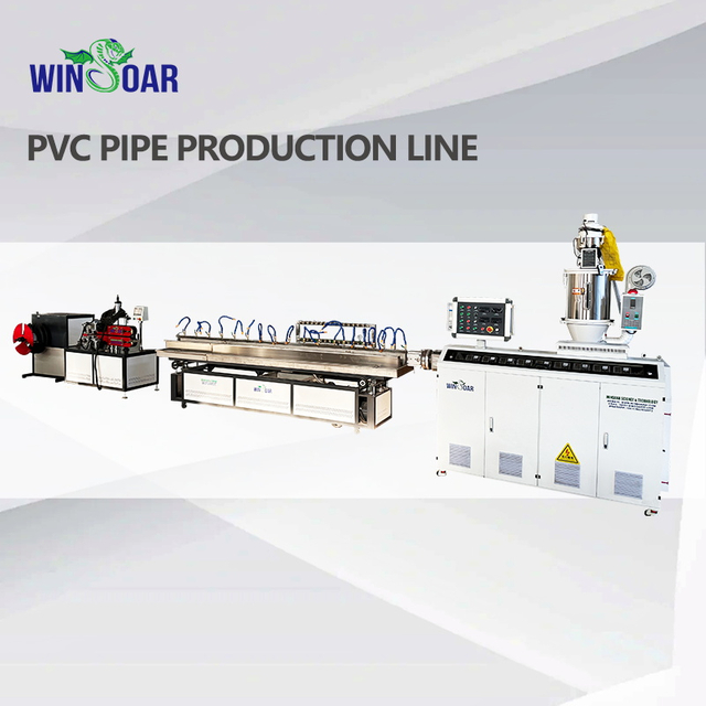 Full-Automatic Food-Grade PVC Transparent Milk Pipe Production Line 
