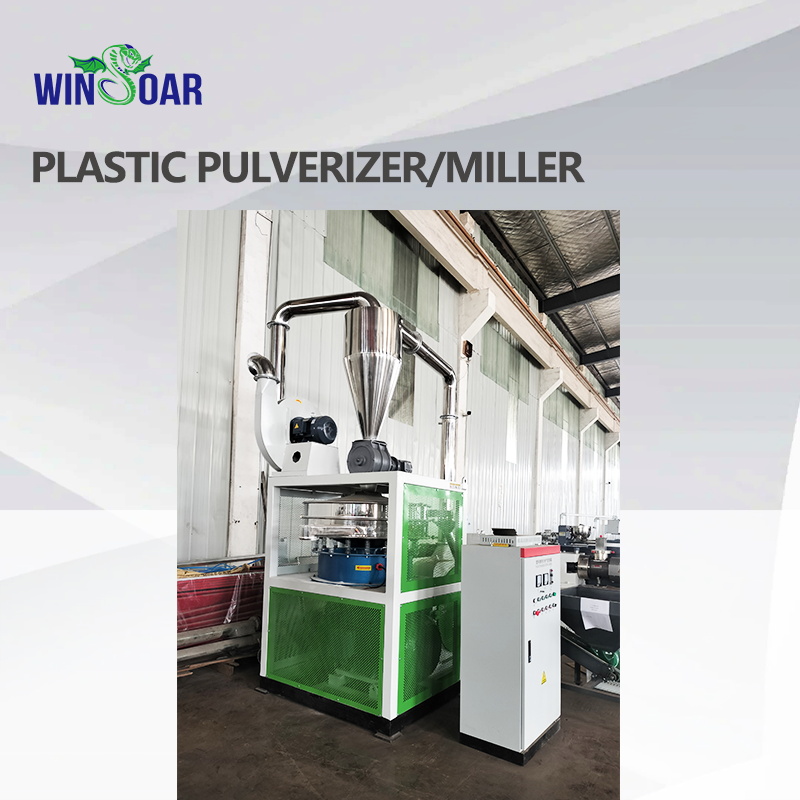 PP PE PVC Plastic Recycling Waste Pulverizer Grainding Milling Machine