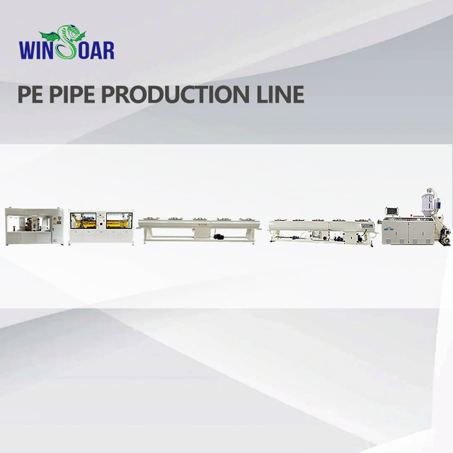 630-1200mm High Efficiency HDPE/LDPE Water Supply/Gas Pipe Extrusion Production Line