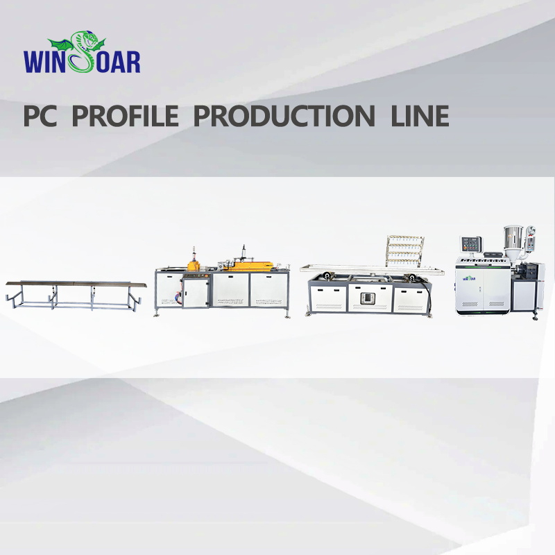 Small Scale Plastic PVC Profile Extrusion Production Line