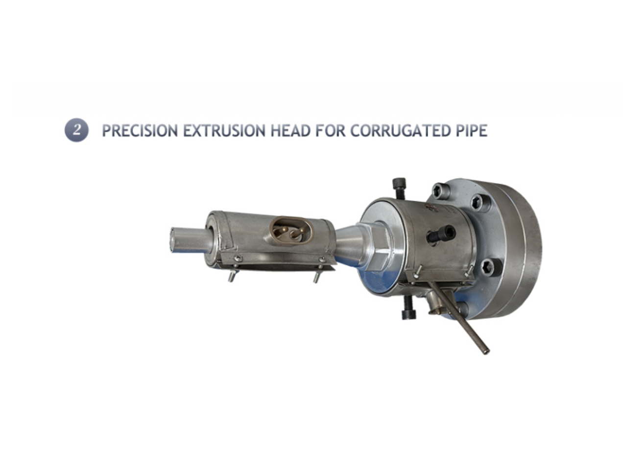 Precision Extrusion Head for Corrugated Pipe
